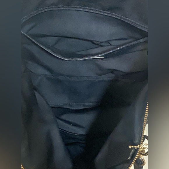 Coach Navy Satchel/Crossbody - Picture 5 of 10